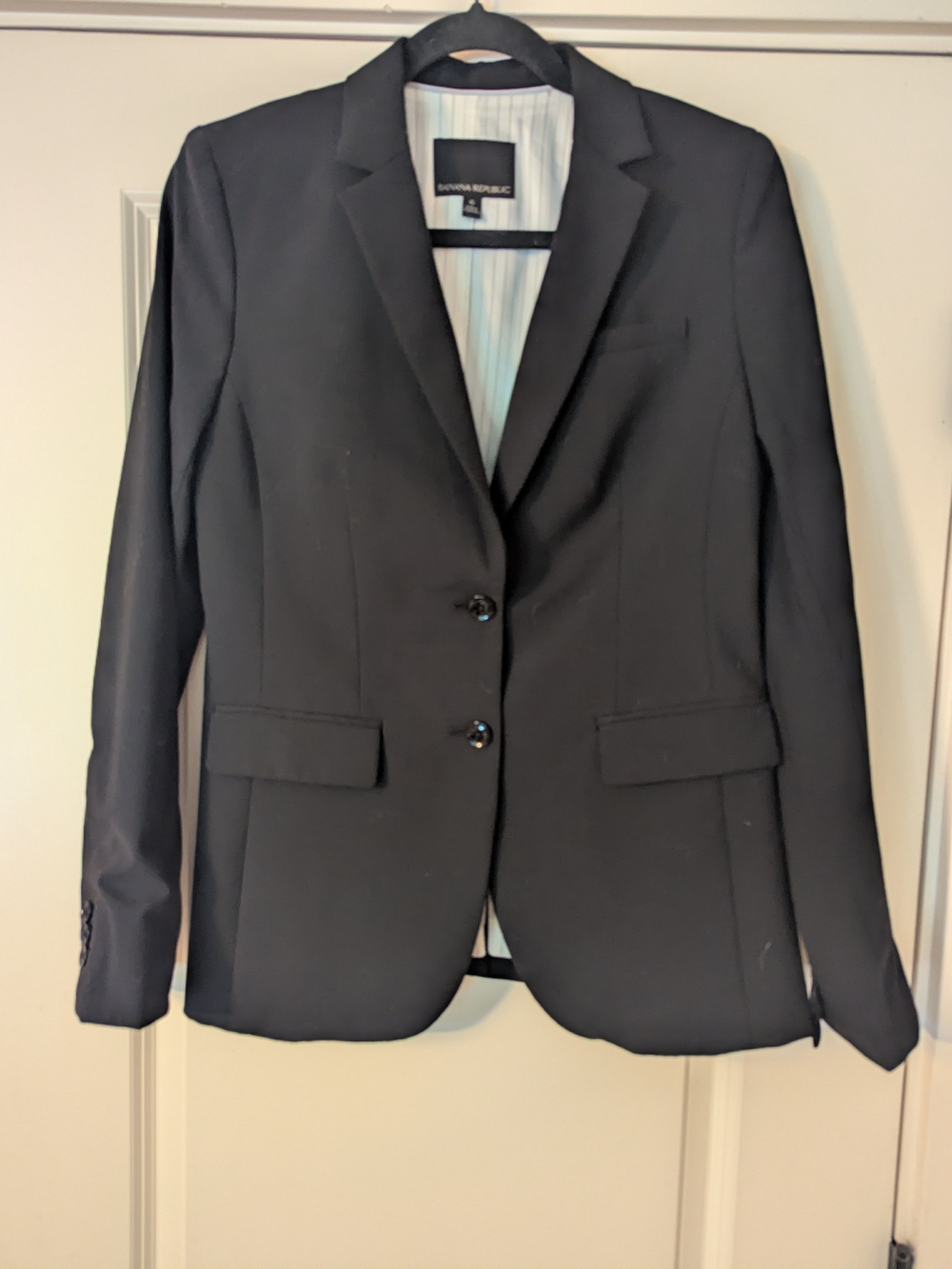 Banana Republic Women's Black Tailored Blazer